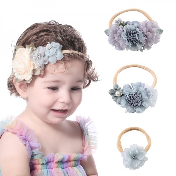Fancy Hair Sweet Flower Baby Hair Headband For Kids 