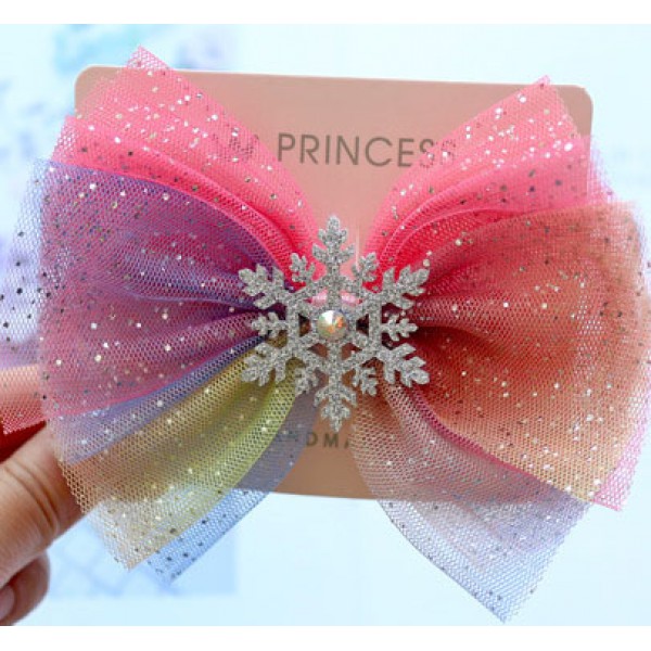 kids Hair Accessories Cute Girl's Gift Lace Bow Ba...