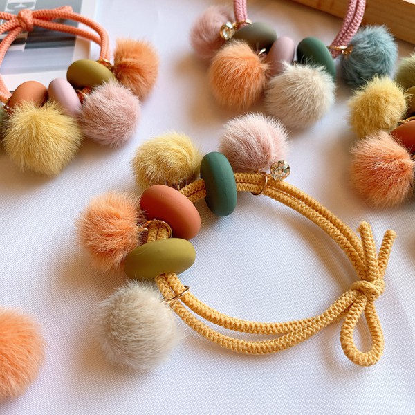 Fashion cute girls hair rubber bands  hair ties for kids 