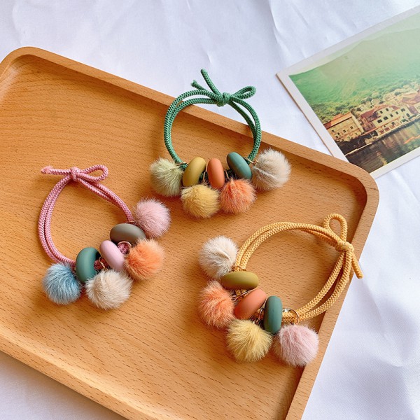Fashion cute girls hair rubber bands  hair ties fo...