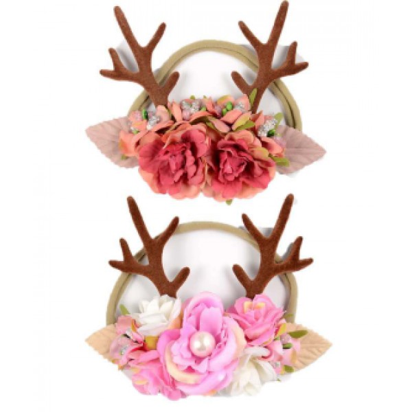 Christmas Deer Hair Band  santa Christmas gift dee...