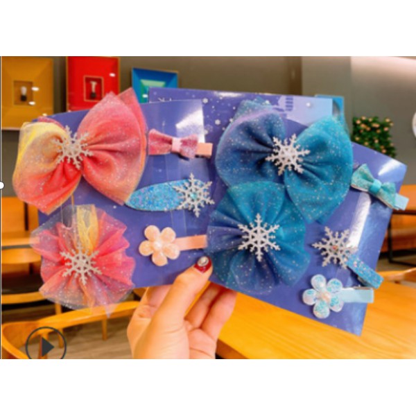 Big Bow Child Hair Clip Headdress Performance Hair...