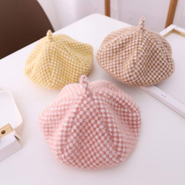 Youkan Fashion Children's painter hat wool cap kid...