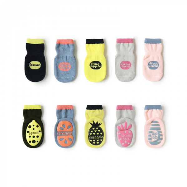 Custom indoor anti slip trampoline socks for kids 