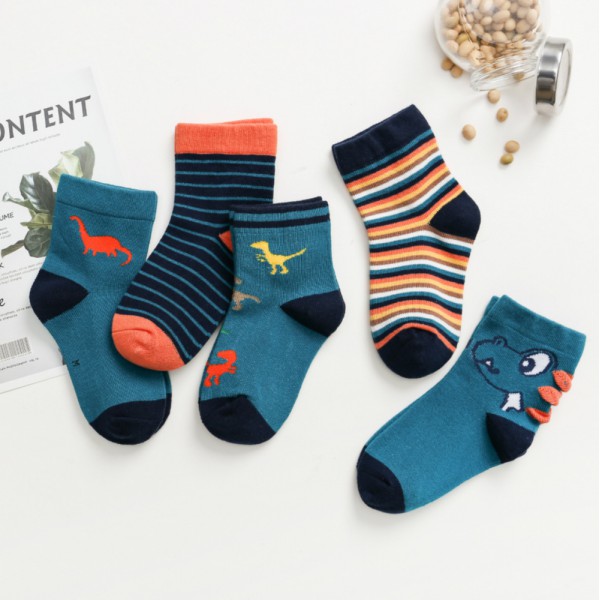 Youkan Fashion kid colorful cartoon sock wholesale cotton cute children socks 