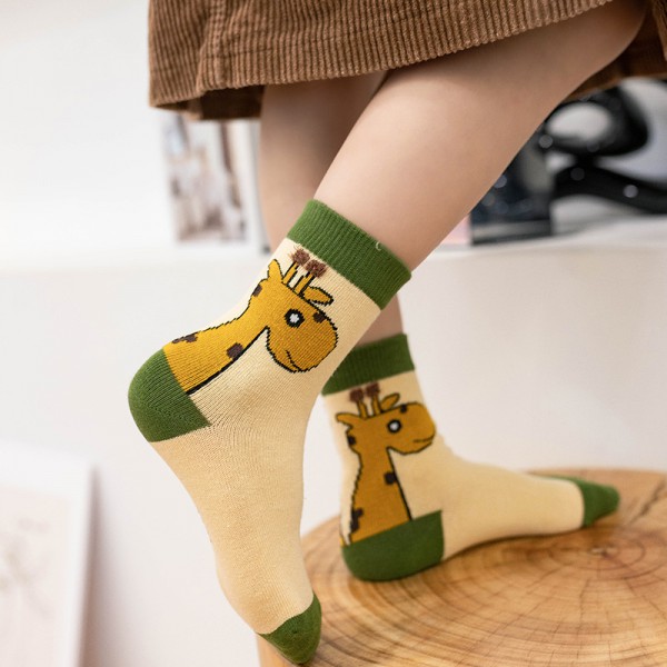 wholesale good quality socks for girls animal socks 