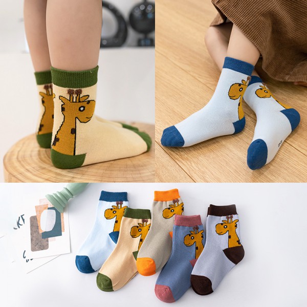 wholesale good quality socks for girls animal sock...