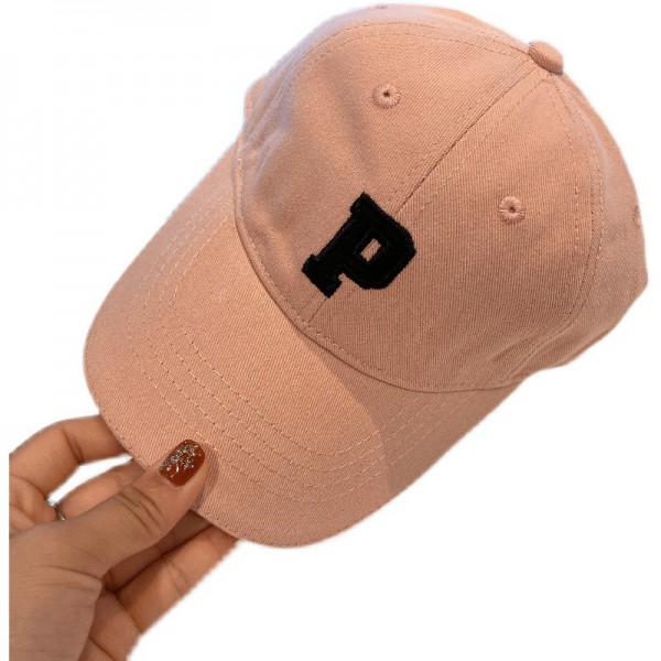 new children's baseball cap boys and girls solid shade sunscreen cap