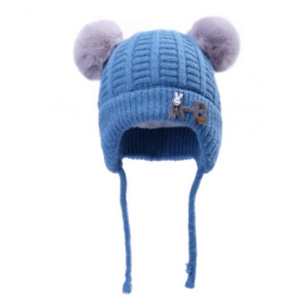 New Style Cute Kids Baby Cartoon Warm Winter Knitted Hats