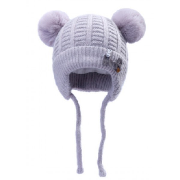 New Style Cute Kids Baby Cartoon Warm Winter Knitted Hats