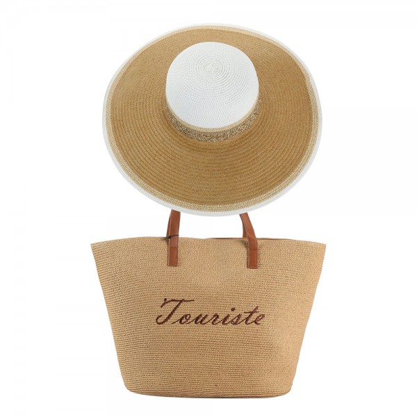 The new style matches one shoulder beach bag set f...