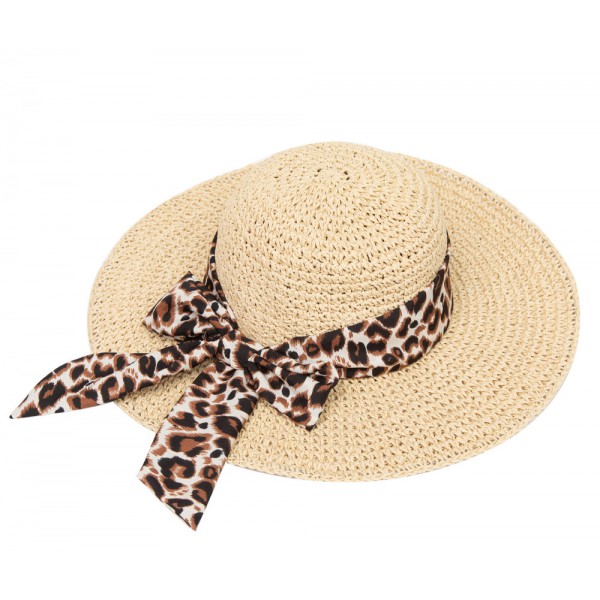 Corn-husk hand-embroidered parent-child beach sunscreen straw hat woven bag set