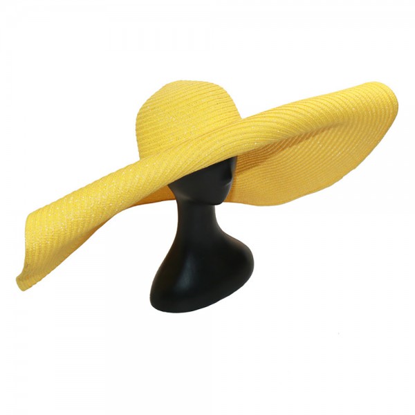 New big eaves hat, straw hat, collapsible beach hat, summer sun protection hat, sunshade hat