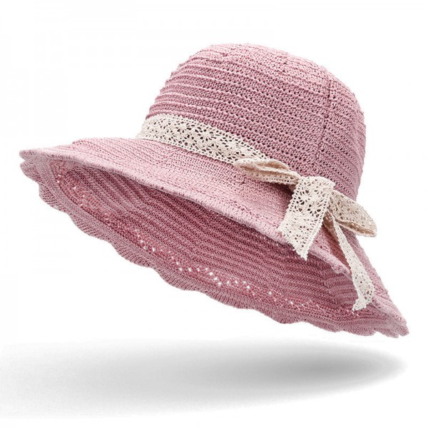 2020 Women's Summer Beach Straw Hat Starhope Folda...