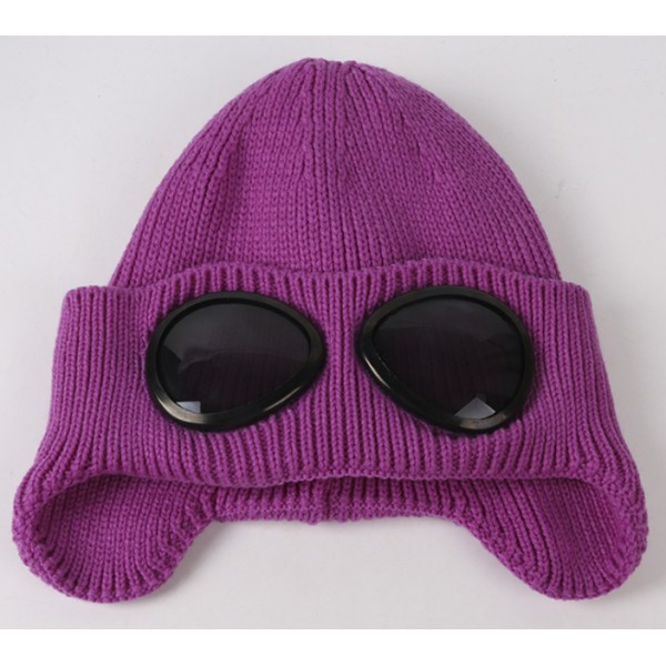 Starhope Women Winter Hats Female Knitted Hat YouKan Fashion Hip Hop Glasses Beanie