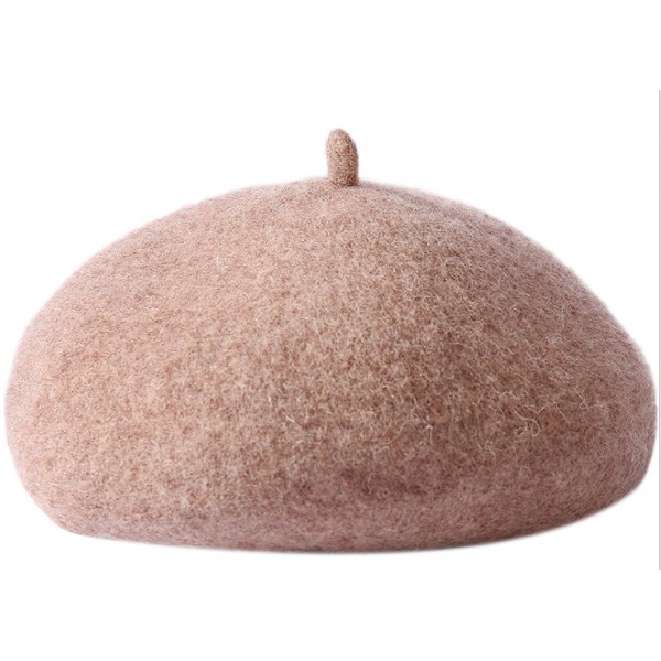 Wholesale High Quality Solid Color Beret Painter Hat YouKan Fashion Wool Beret Hat