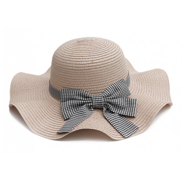 Starhope Custom Summer Cheap Foldable Beach Women Straw Boater Hat 
