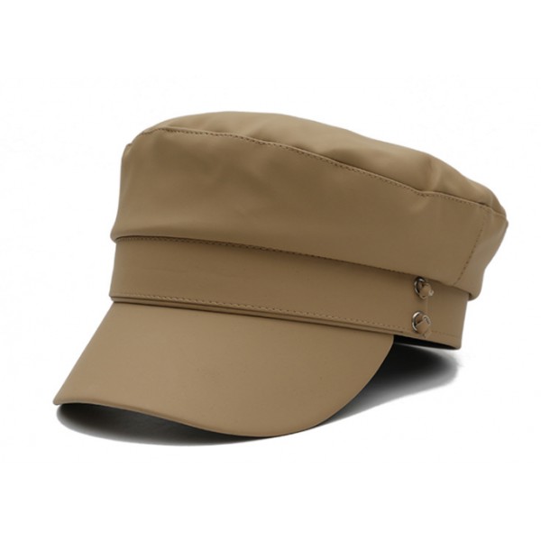 Youkan Fashion Quality Autumn Winter Women Berets Hat Plain Flat Navy Cap 