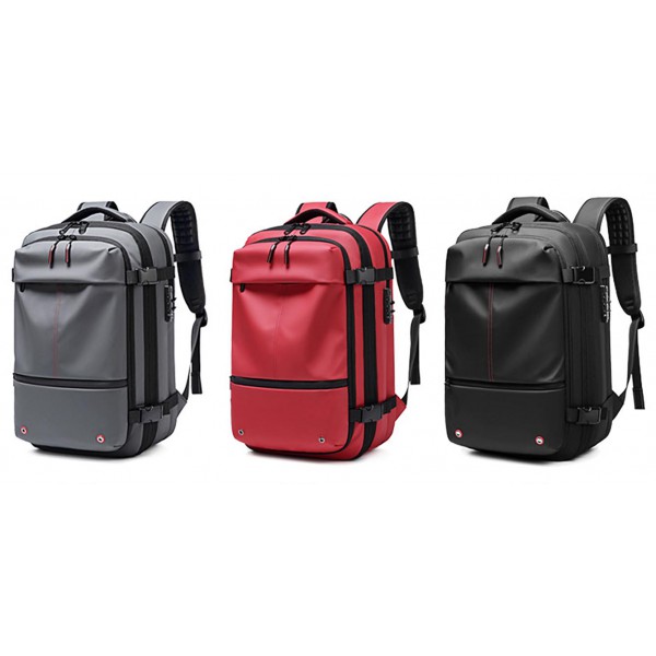 New vacuum compression waterproof business trip large capacity men's backpack multi-function travel bag computer backpack