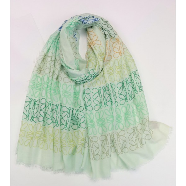 French bronzing long towel super soft satin feel s...