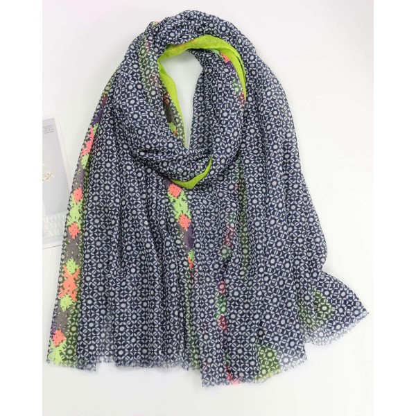 French bronzing long towel super soft satin feel s...