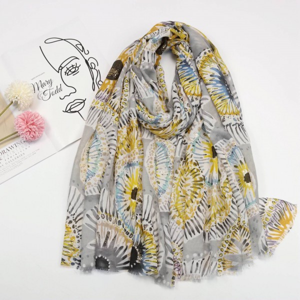 French bronzing long towel super soft satin feel spring/summer gauze travel photo sunscreen towel