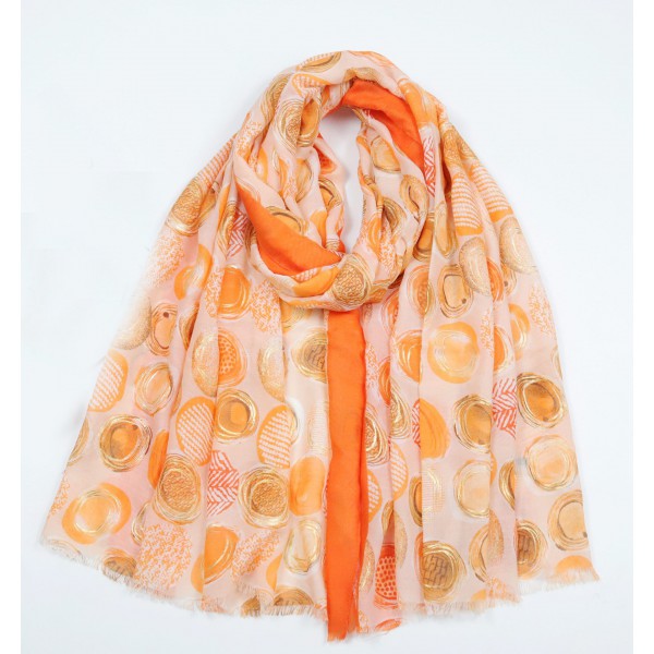 French bronzing long towel super soft satin feel s...