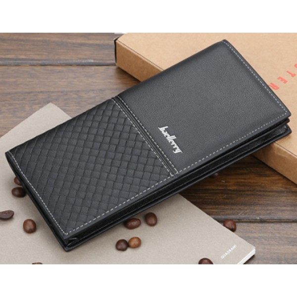Genuine  Leather Men Business Wallet Purse Multifu...
